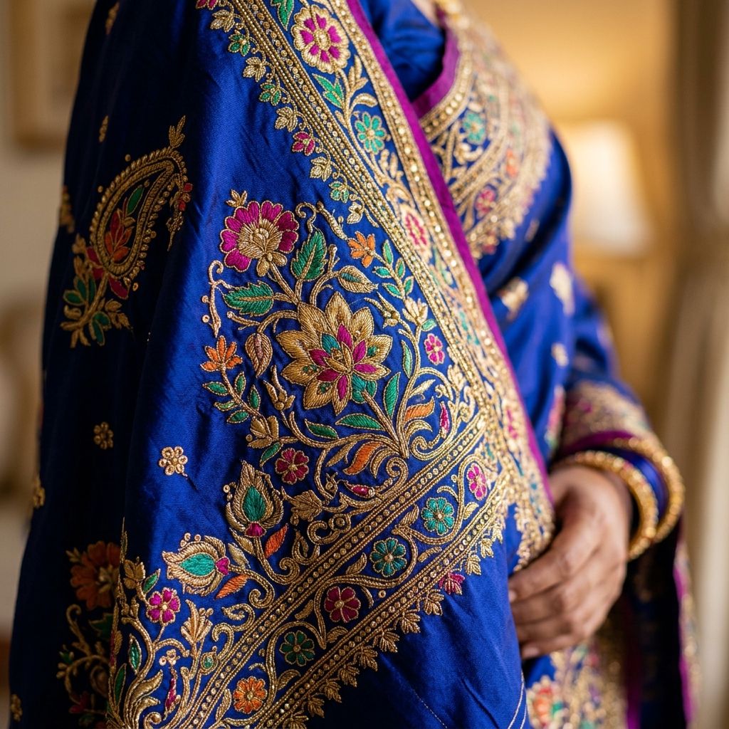 Embroidered Bridal Sarees Kolkata - Saha Textile